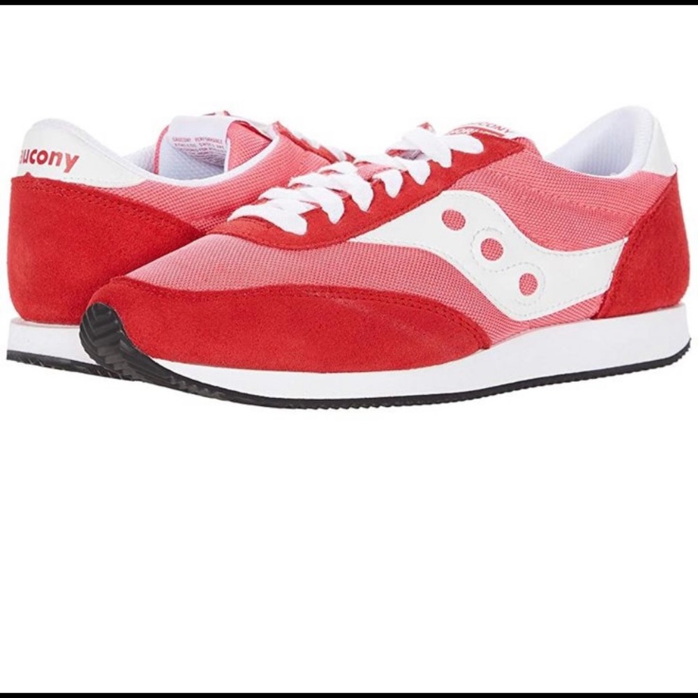 Saucony Originals Hornet                   Red/White/Pink Womens Size 9